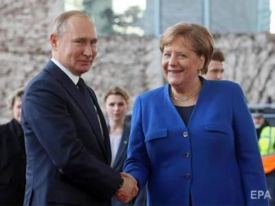 Путин поговорил с Меркель об Украине – Кремль