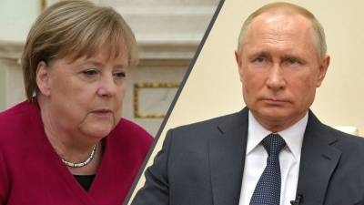 Путин заявил Меркель, что на Донбассе соблюдается перемирие