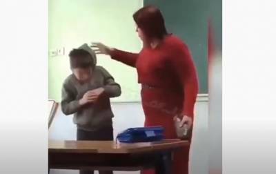 На Львовщине учитель применила силу к школьнику