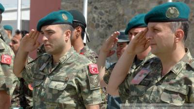 Неизвестные боевики обстреляли турецких солдат из гранатомета в Сирии