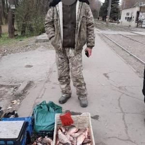 В Шевченковском районе Запорожья активисты устроили драку с продавцом рыбы. Фото