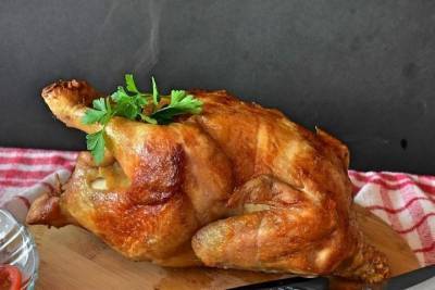 Как приготовить фаршированную курицу к новогоднему столу
