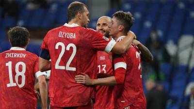 Стали известны соперники сборной России по футболу при отборе на ЧМ-2022