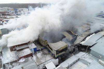Власти Ростова помогут предпринимателям, пострадавшим при пожаре на рынке «Классик»