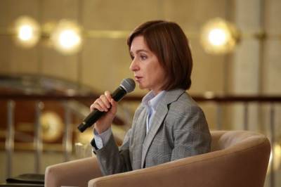 Санду заявила, что Молдавия не должна оплачивать долги за газ Приднестровья