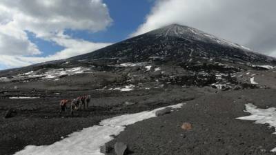 На Камчатке рассказали об извержении вулкана Ключевской