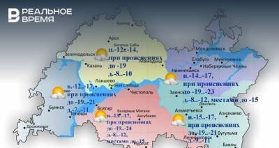Сегодня в Татарстане ожидается переменная облачность и до -12 градусов