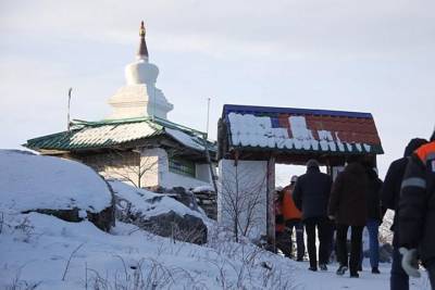 Бидонько посетил Качканар, где буддисты Шедруб Линг отказываются покидать гору