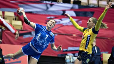 Российские гандболистки победили шведок на чемпионате Европы