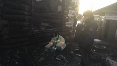 В Башкирии при пожаре погибли три человека