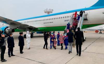 Узбекистан вывез из Сирии 25 женщин и 73 ребенка