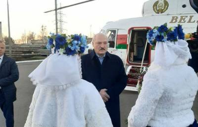 Лукашенко посещает Столбцовскую районную больницу