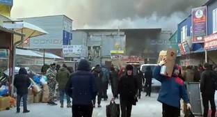 Торговцам ростовского рынка после пожара предложены места в новом павильоне