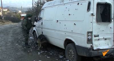 Российские миротворцы разминировали южную окраину Степанакерта - видео