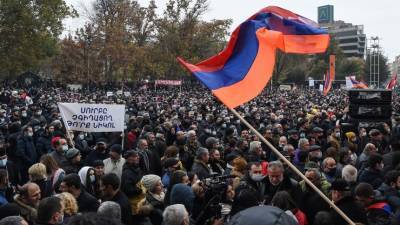 Задержания участников акций протеста начались в Ереване