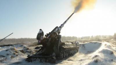 Стрельбы из гаубиц и артустановок: под Кемеровом прошли учения артиллеристов