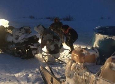 Сотрудники «Ямалспаса» нашли и эвакуировали несколько групп людей, застрявших в тундре