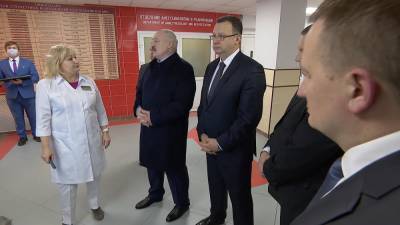А.Лукашенко продолжает мониторинг медучреждений