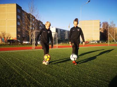 Идут отборочные игры Всемирного онлайн чемпионата по «Футболу для дружбы» с участием юных футболистов из Литвы