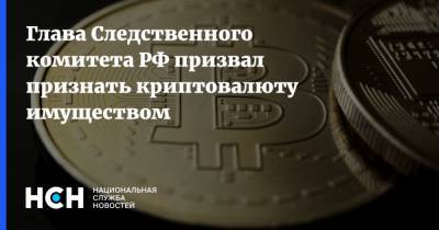 Глава Следственного комитета РФ призвал признать криптовалюту имуществом