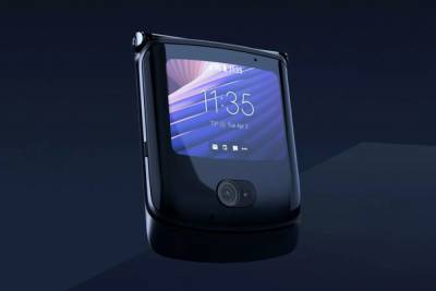 Ремейк смартфона Motorola RAZR с гибким экраном представили в России