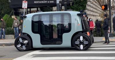 Amazon протестировала свой беспилотный автомобиль Zoox на дорогах Сан-Франциско