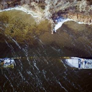 Прокуратура открыла уголовное производство по факту затонувшей баржи в Запорожском районе