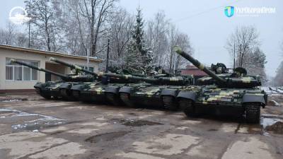 В ВСУ передали партию модернизированных танков Т-64