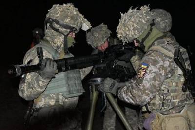 ВСУ провели ночные стрельбы из вооружения бронемашин «Козак-2» (ФОТО)
