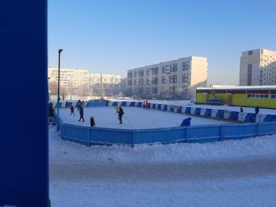В Ульяновске залиты 60 ледовых площадок