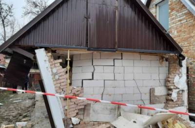 На Львовщине взрыв газа практически сложил дом: владельца госпитализировали
