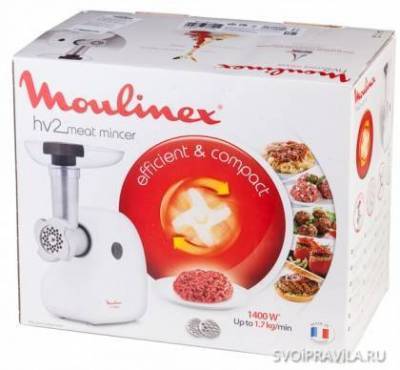 Электромясорубка Мулинекс - необходимый прибор современной кухни