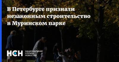 В Петербурге признали незаконным строительство в Муринском парке