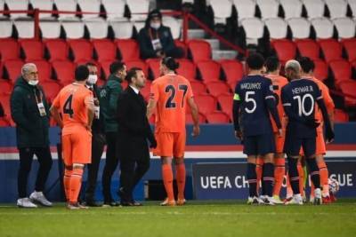 UEFA проведёт расследование после скандала на матче ПСЖ и «Истанбула»