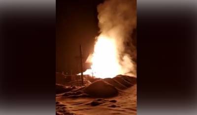 Один человек пострадал в результате пожара на нефтяной скважине под Оренбургом