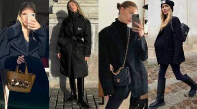 Черный — главный цвет зимы: как носить его, чтобы не выглядеть скучно