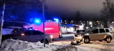 Два водителя получили травмы при ДТП на севере Карелии