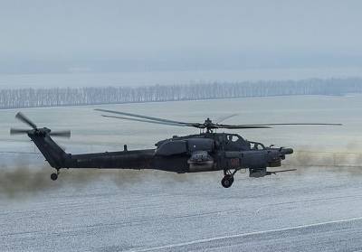 Российские военные проведут испытания новых вертолетов в Приэльбрусье