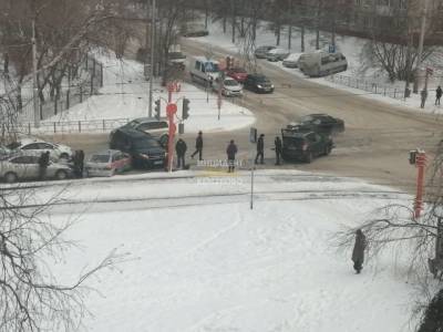 В Кемерове произошло массовое ДТП
