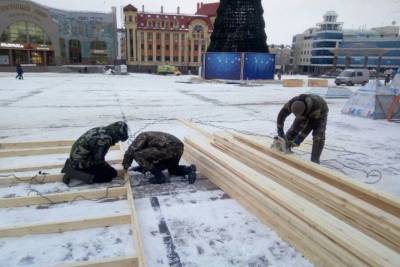 Ледовых дел мастера из Костромы поставят ледяной городок в Ханты-Мансийске