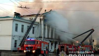 Во время тушения пожара в Полтаве обнаружили одну жертву, полиция открыла производство