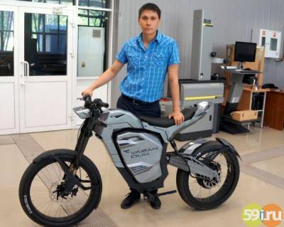 Разработчики из Пермского Политеха создают сверхлегкий электромотоцикл