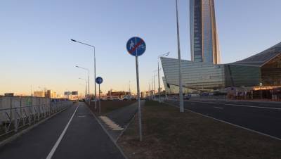 Две новые улицы появились на подъезде к "Лахта-центру"