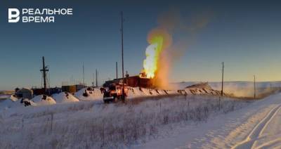 В Оренбургской области ввели режим ЧС на горящей нефтяной скважине