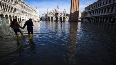 Ошибка синоптиков: «высокая вода» затопила Венецию