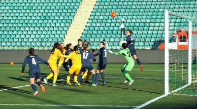 Жилстрой 2 минимально обыграл соперниц из Казахстана в 1/16 финала Лиги чемпионов