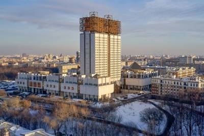 Здание РАН на Ленинском проспекте "заминировали" пакетом с продуктами