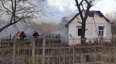 Пожарный извещатель спас пенсионера при пожаре в Гродненском районе