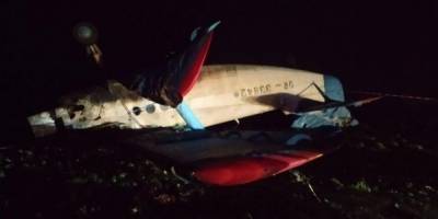 В Тернопольской области упал легкомоторный самолет, пилот погиб