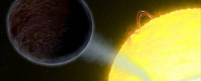 Одна из самых черных планет в галактике обречена на огненную смерть